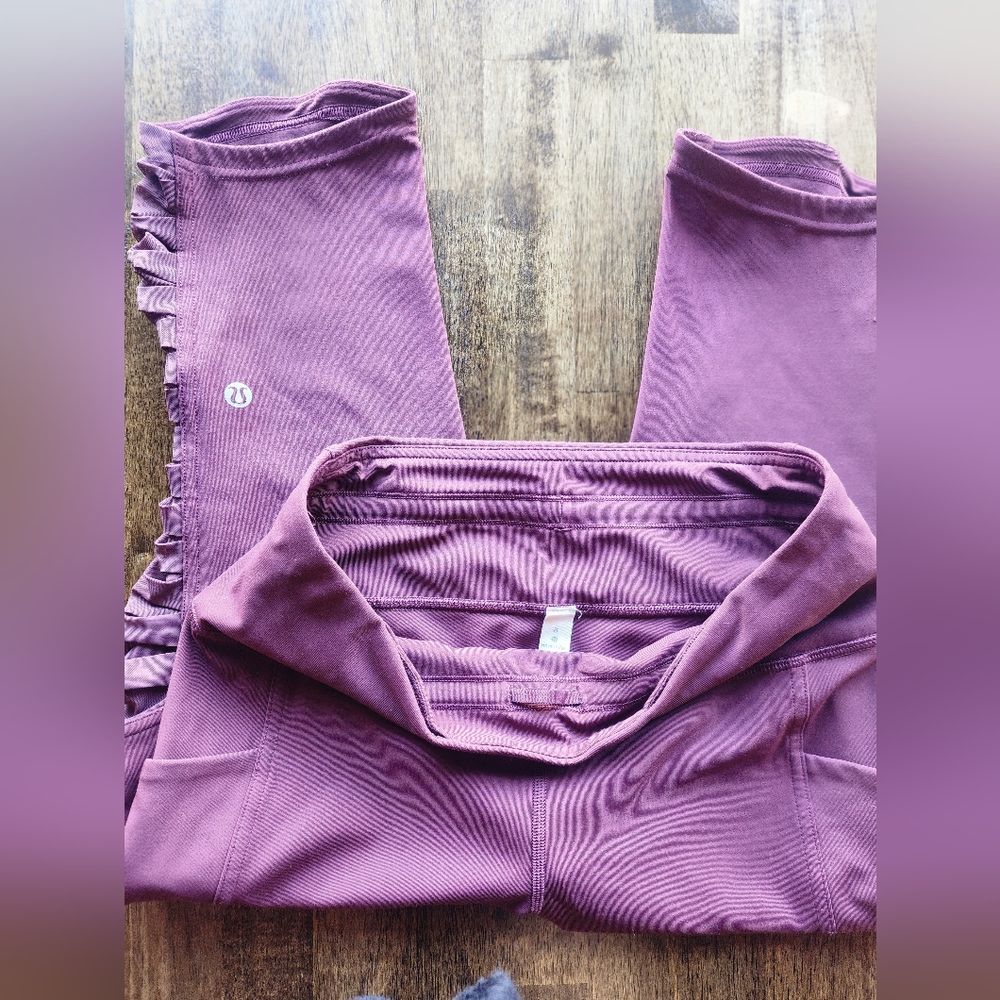 Lululemon capri Leggings size 6 womens
